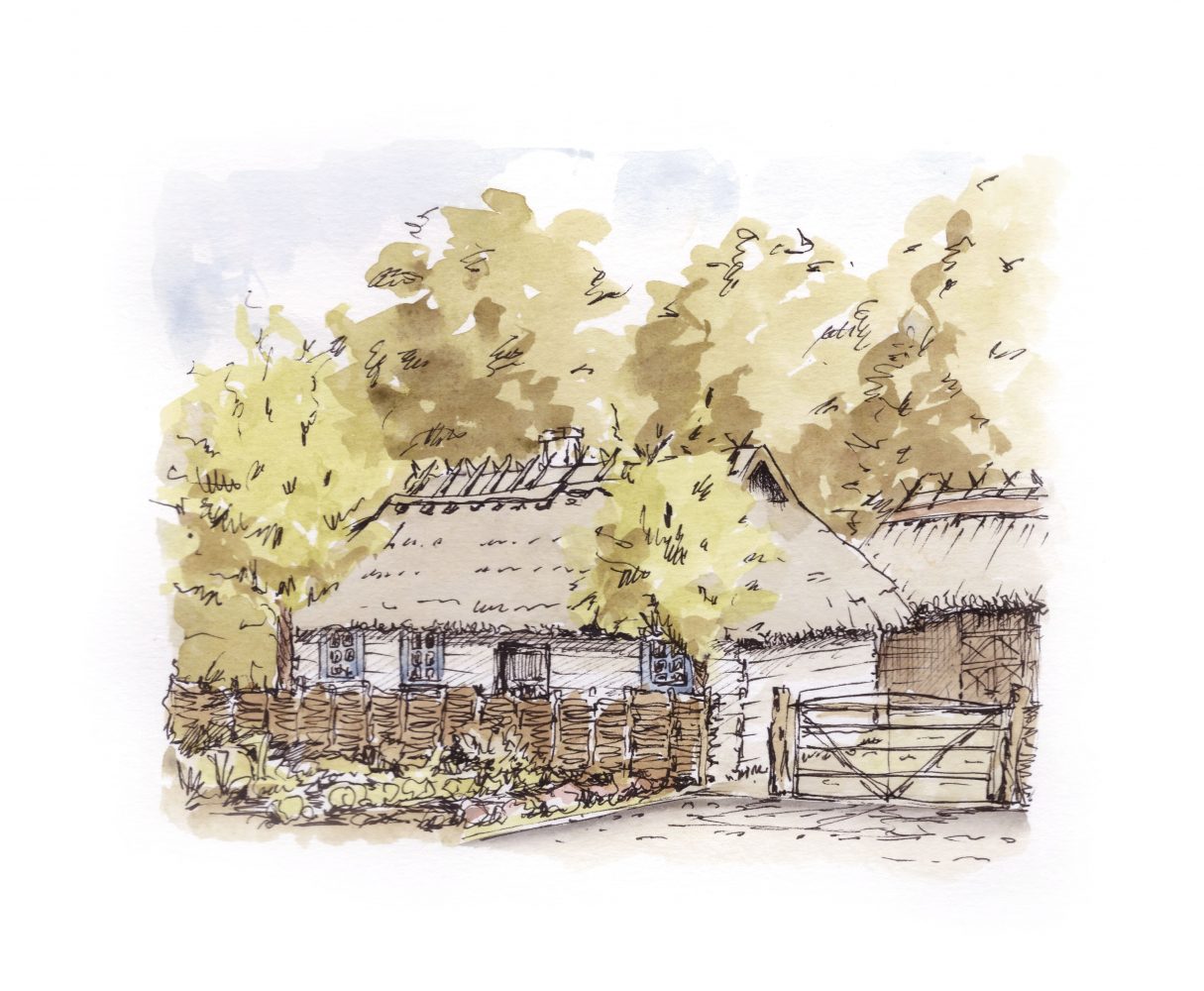Cottage in open-air museum in Budy, 2014 - Barbara Bańka