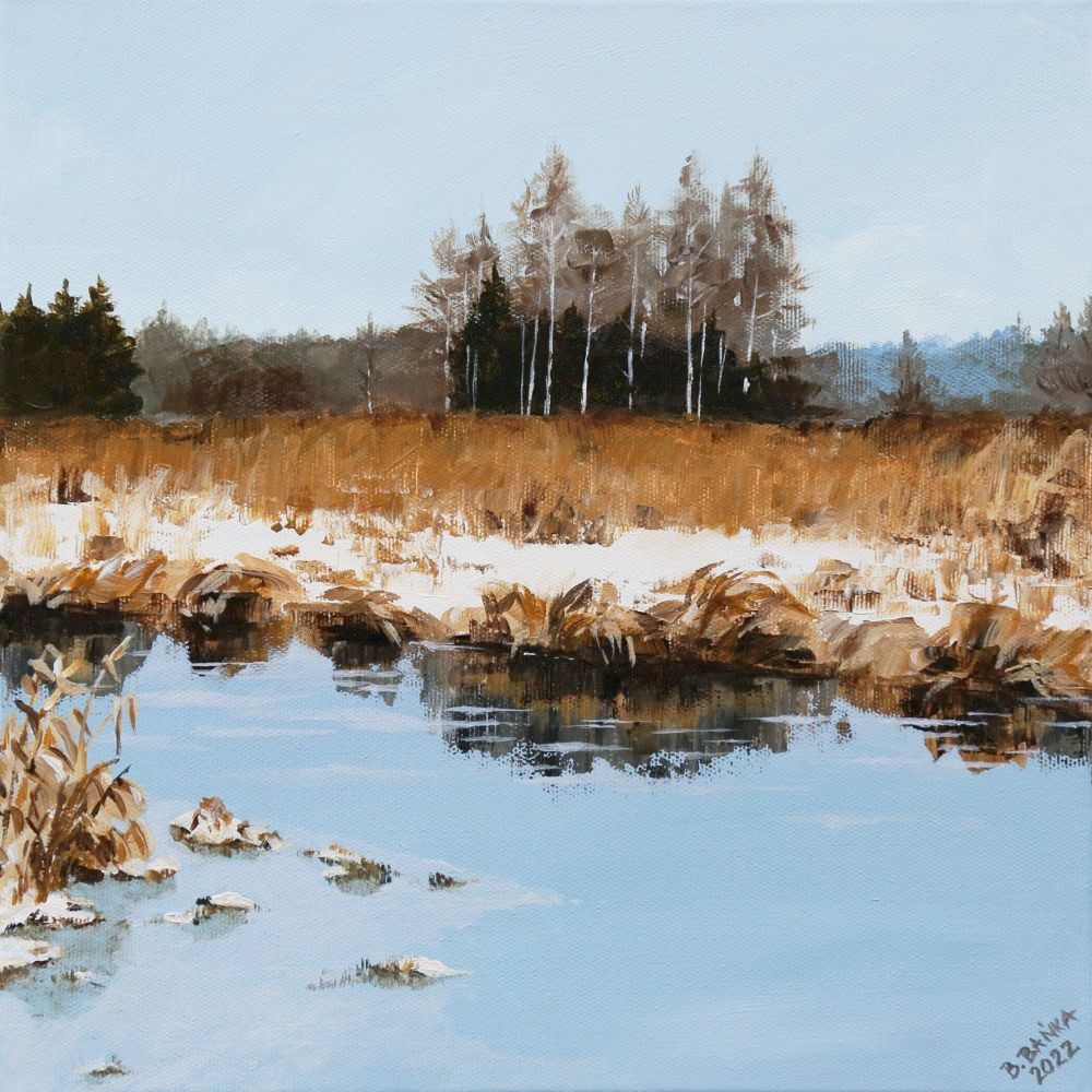 Narewka River Trio - 2, 2022 - Barbara Bańka